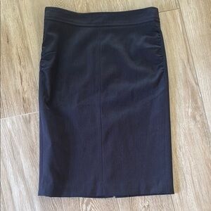 BCBG Max Azaria Charcoal Gray Pencil Skirt 0